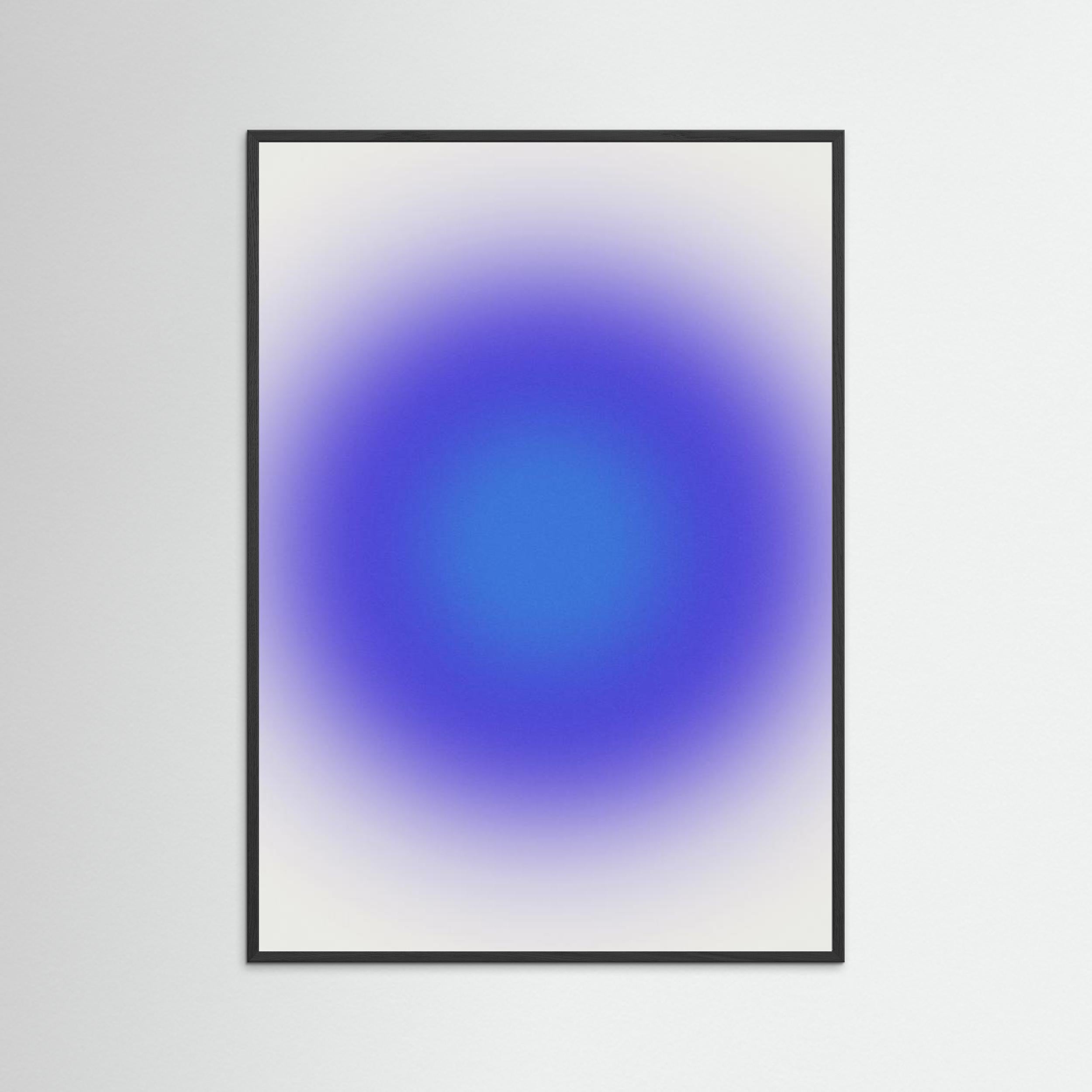 Blue aura