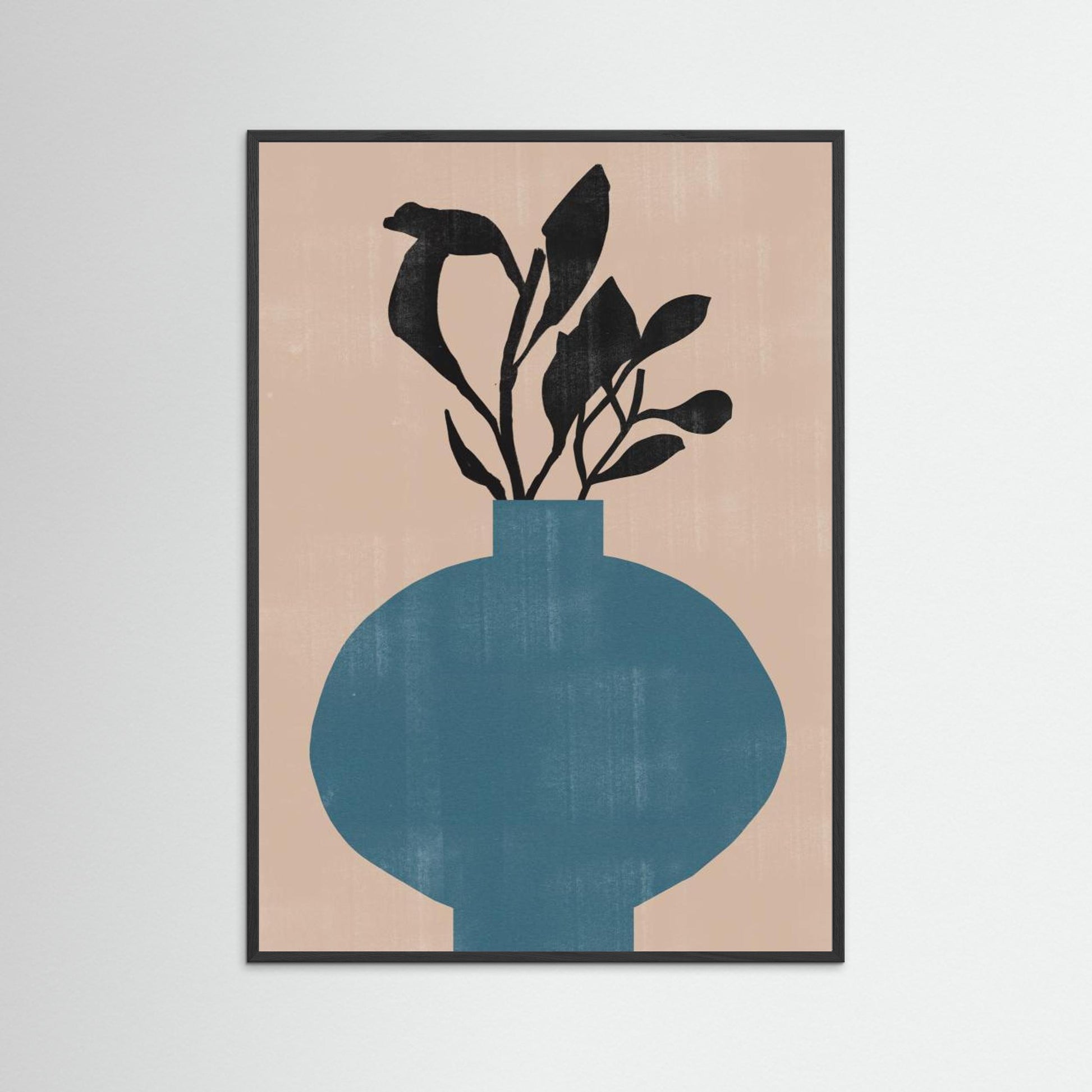 Blue vase