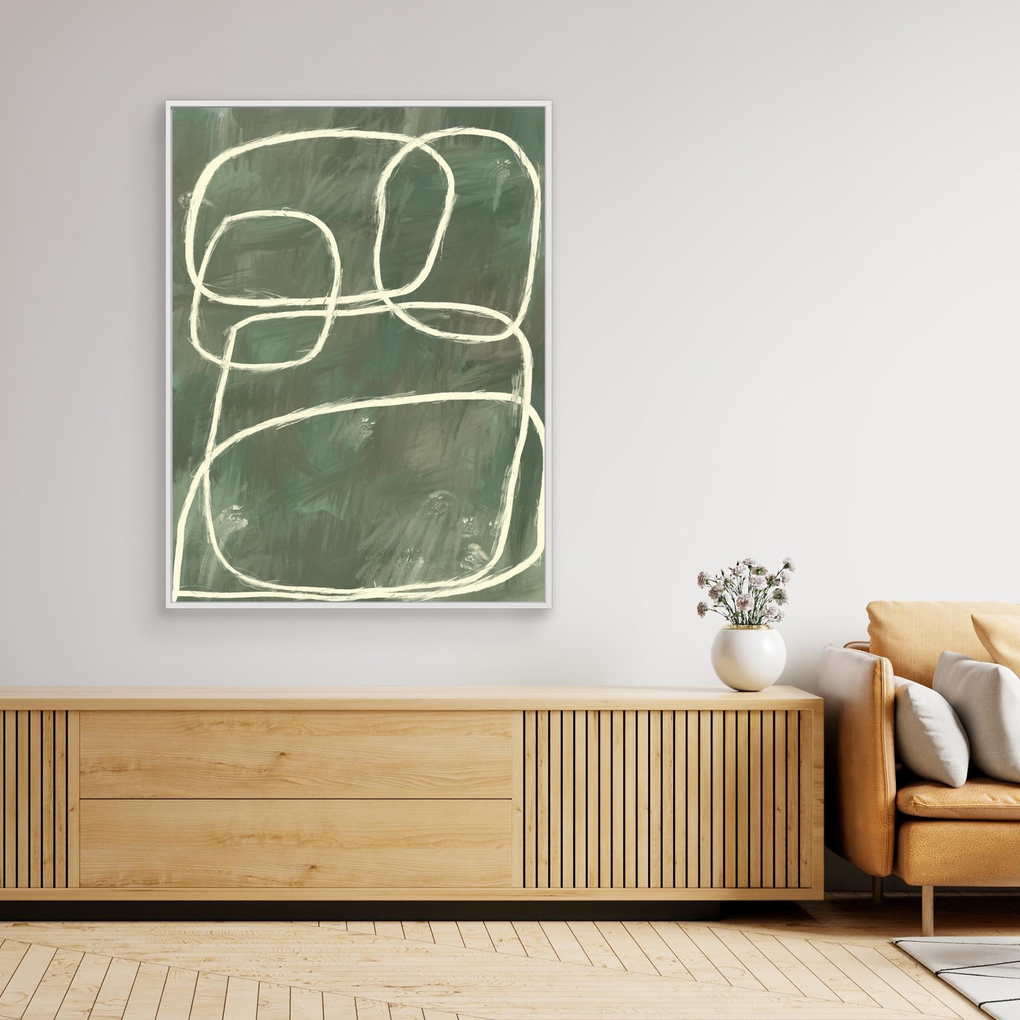Green shapes