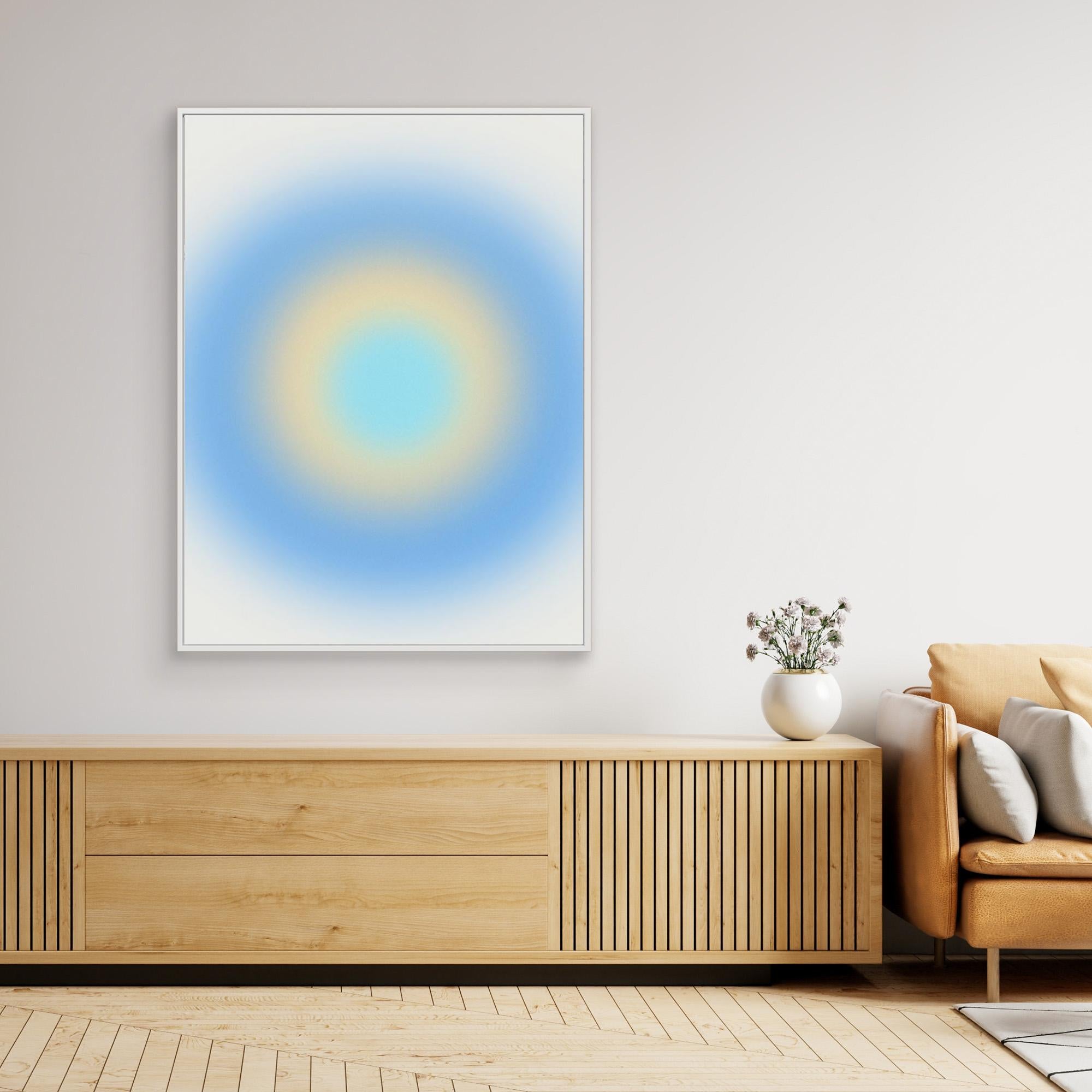 Blue aura