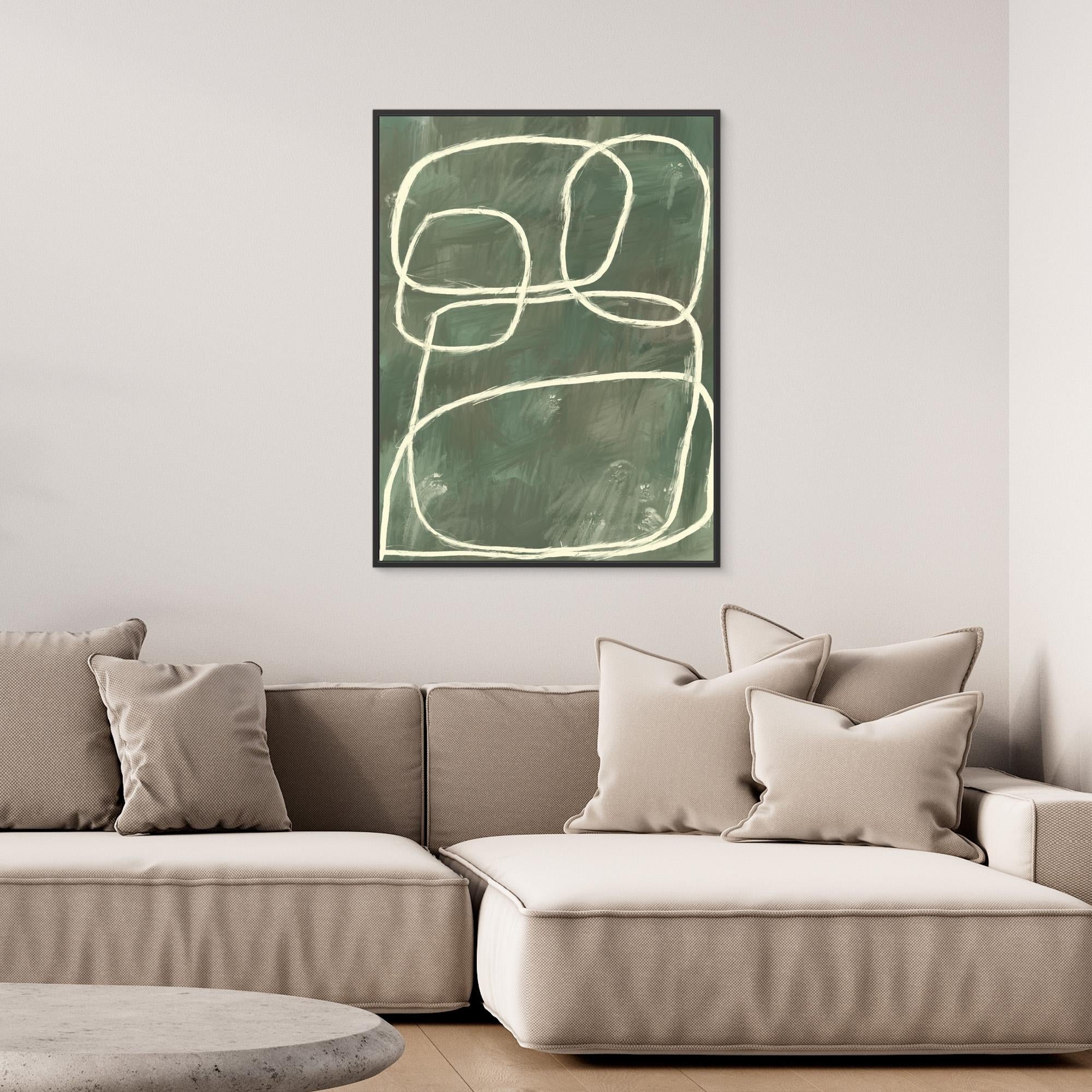 Green shapes