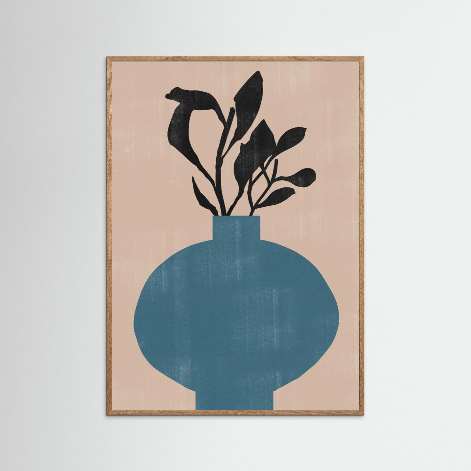 Blue vase