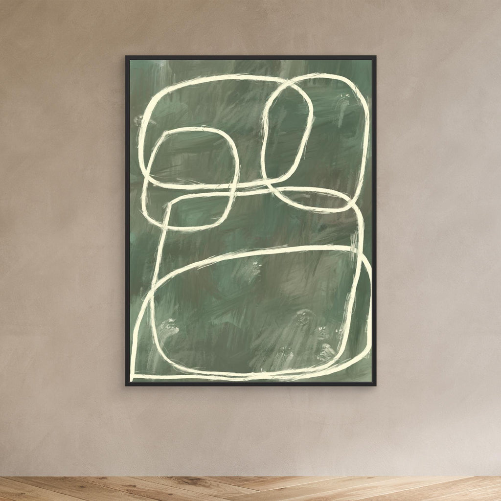 Green shapes