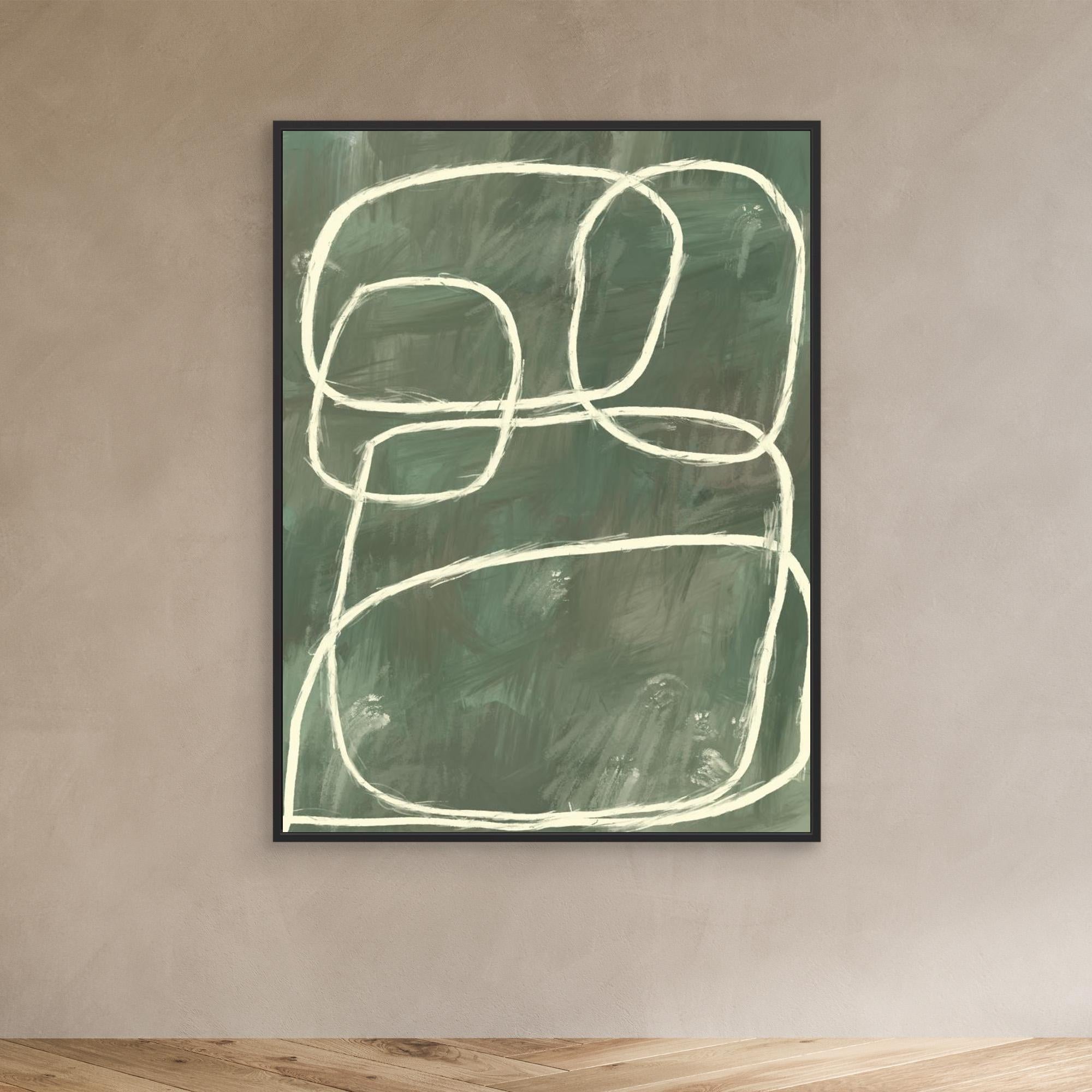 Green shapes