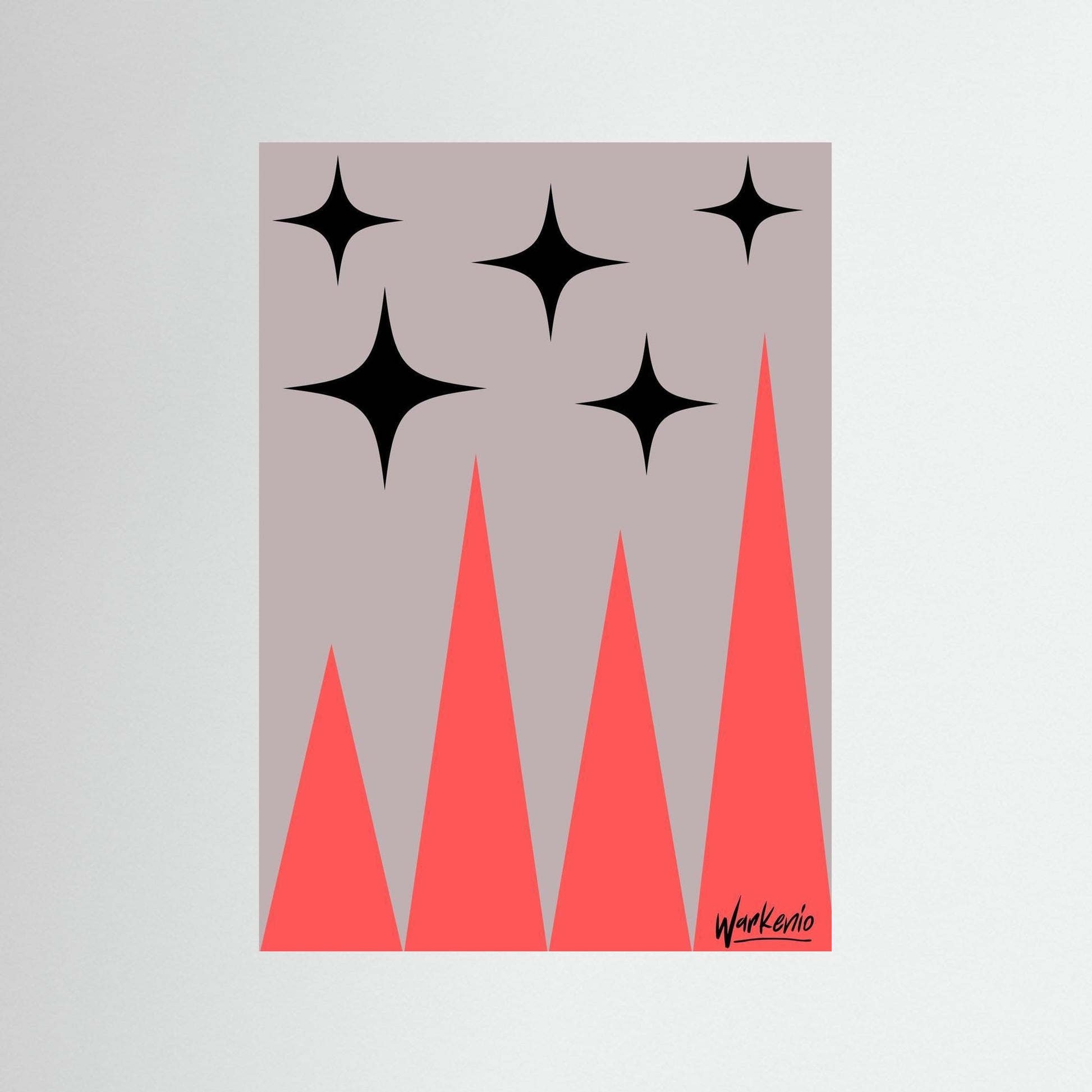 Mountains & stars 3