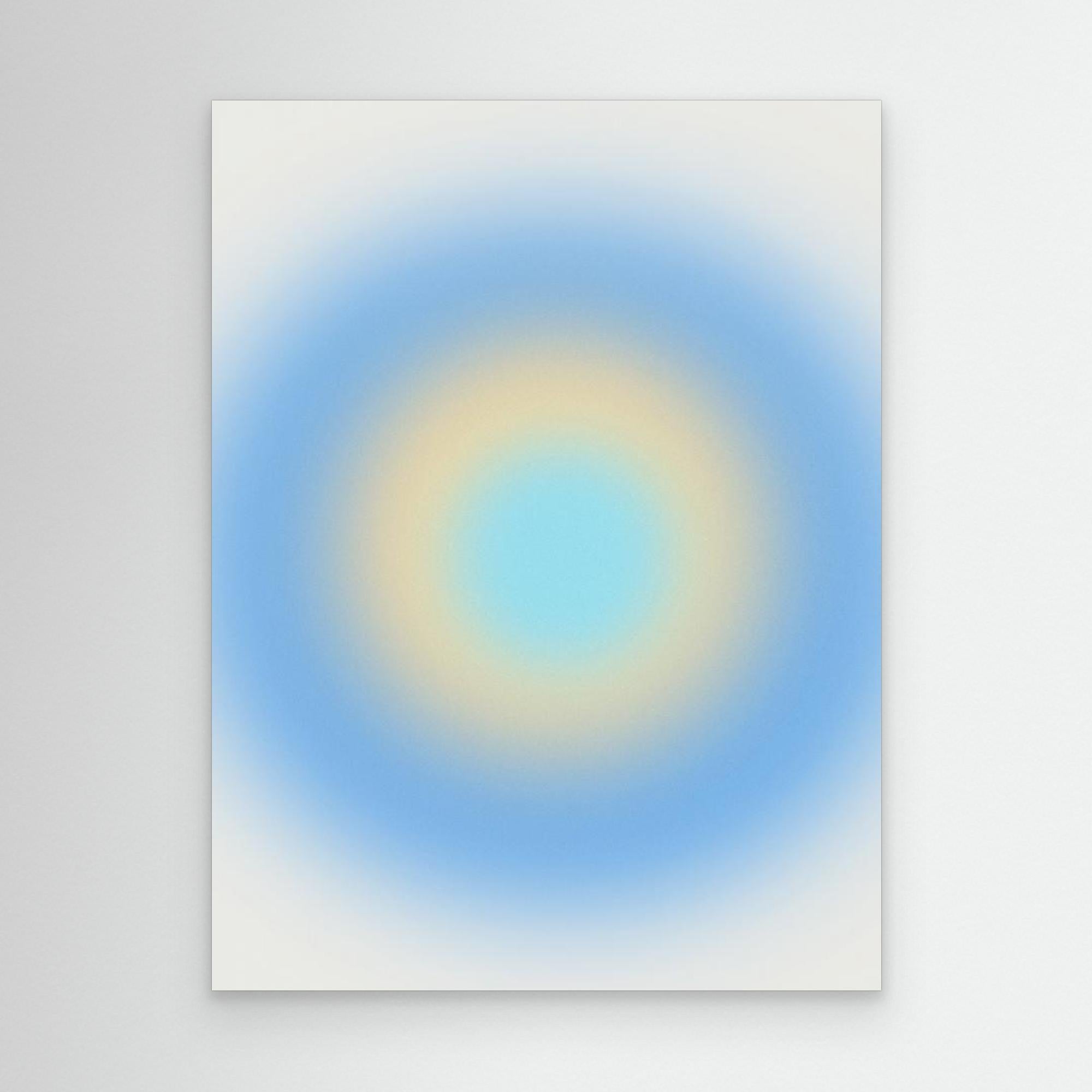 Blue aura
