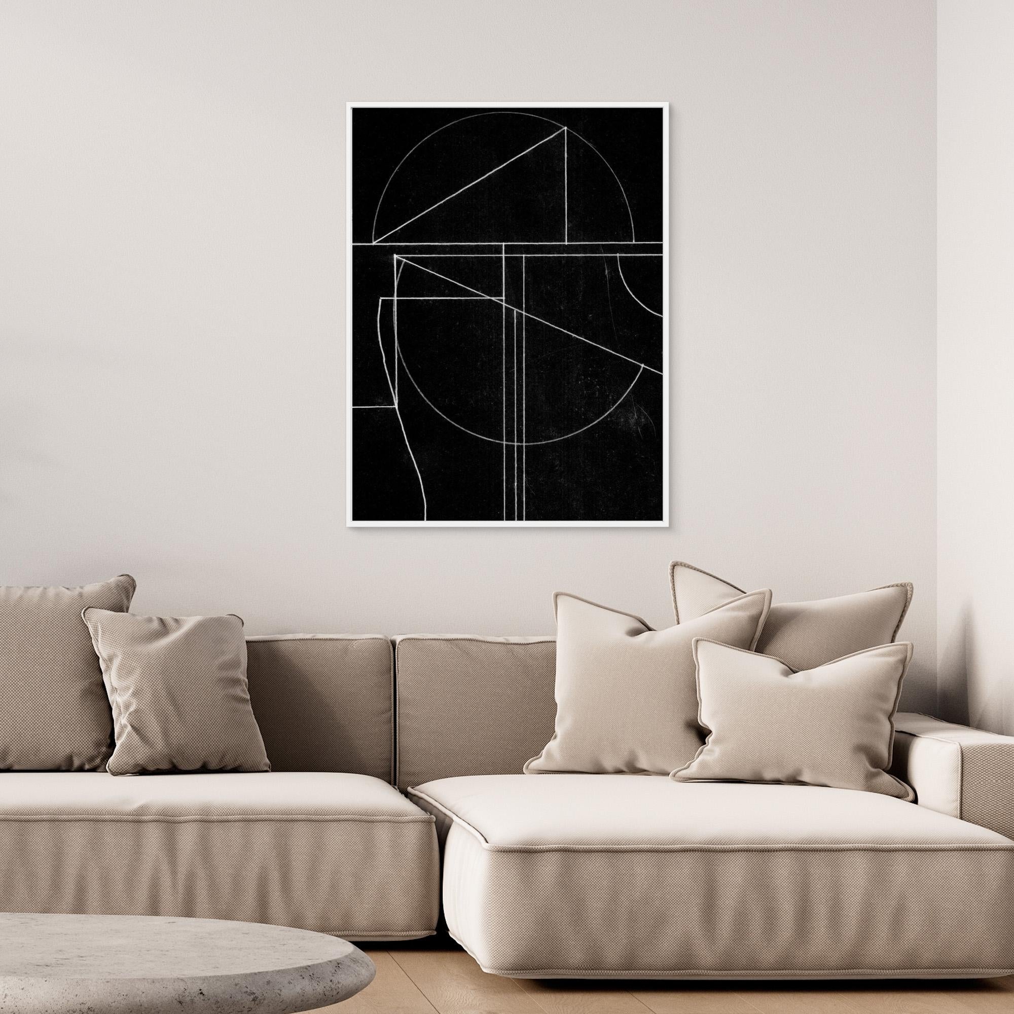 White shapes