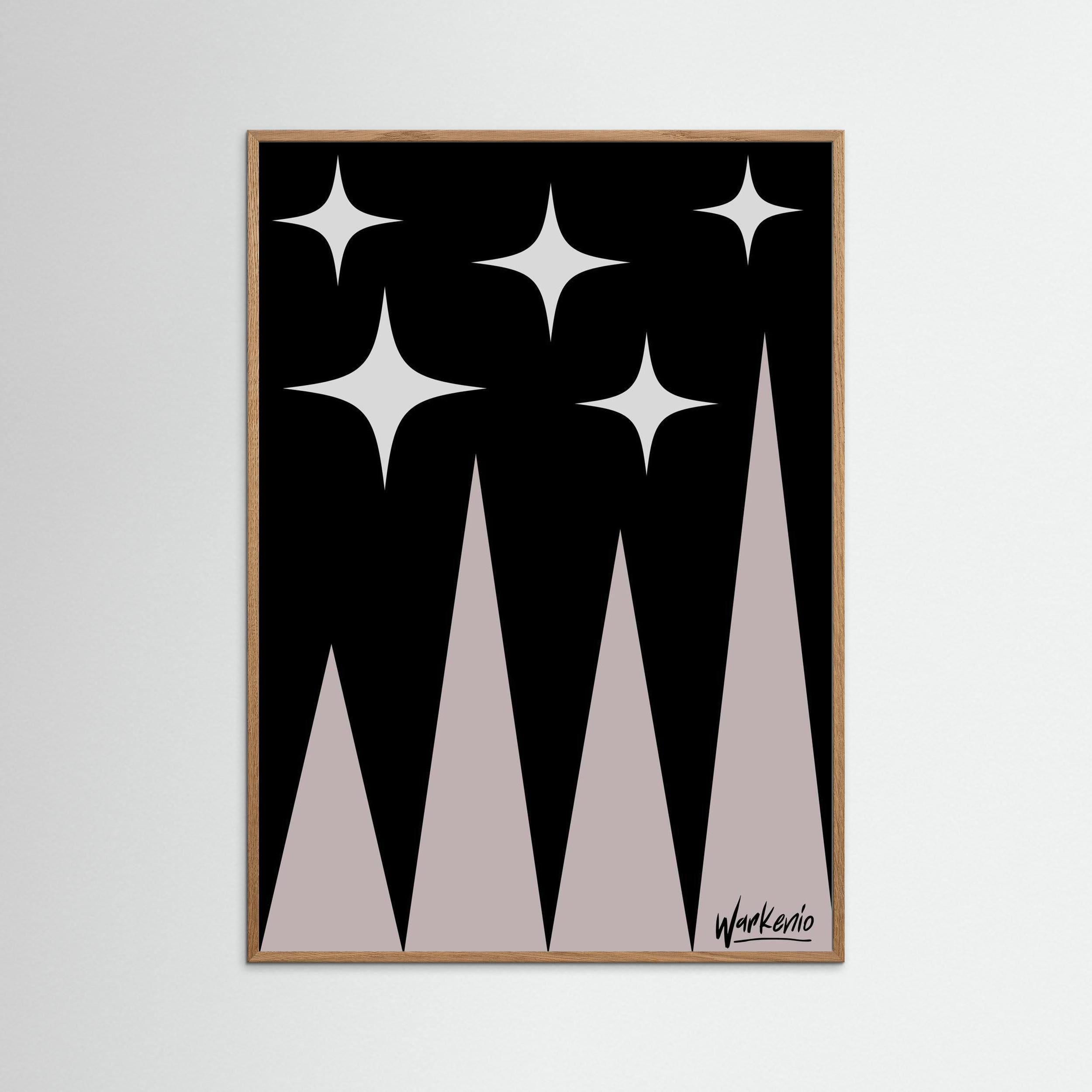 Mountains & stars 2