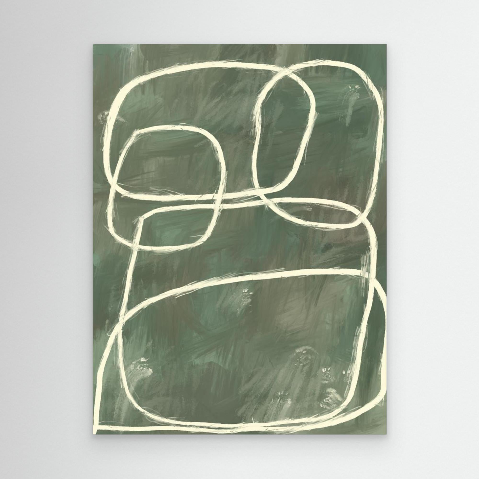 Green shapes