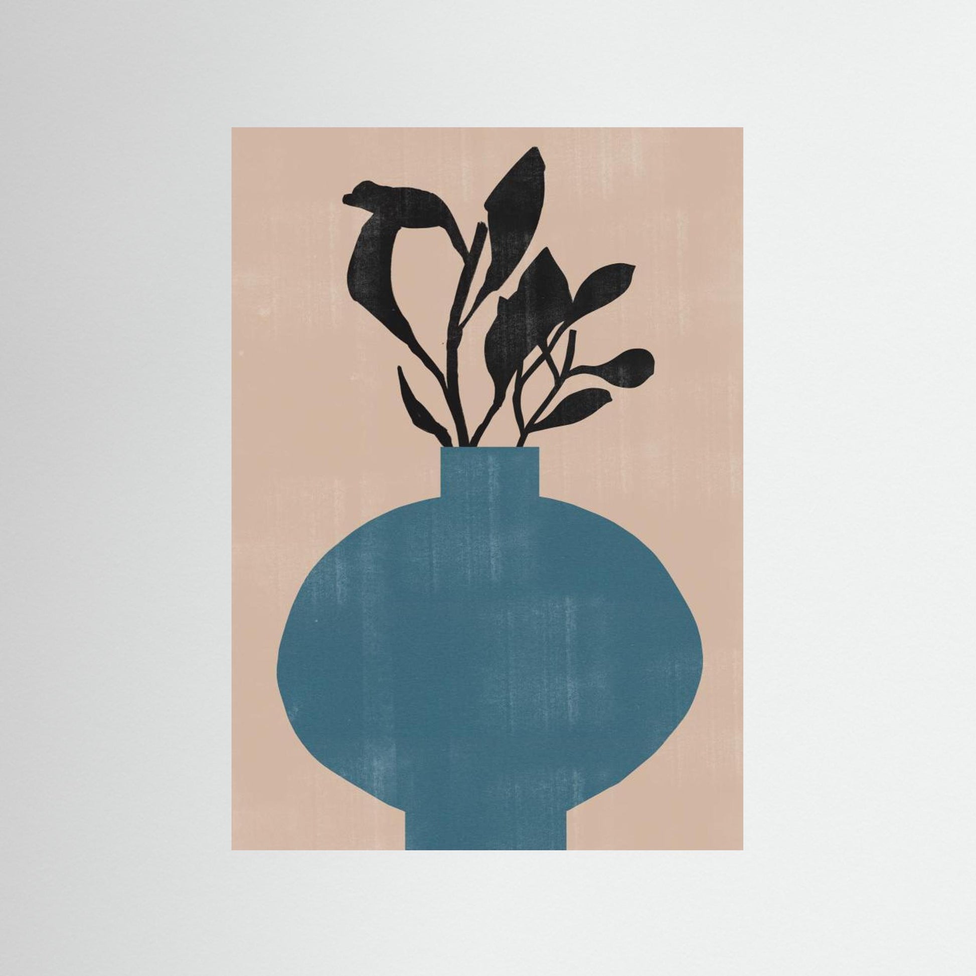 Blue vase