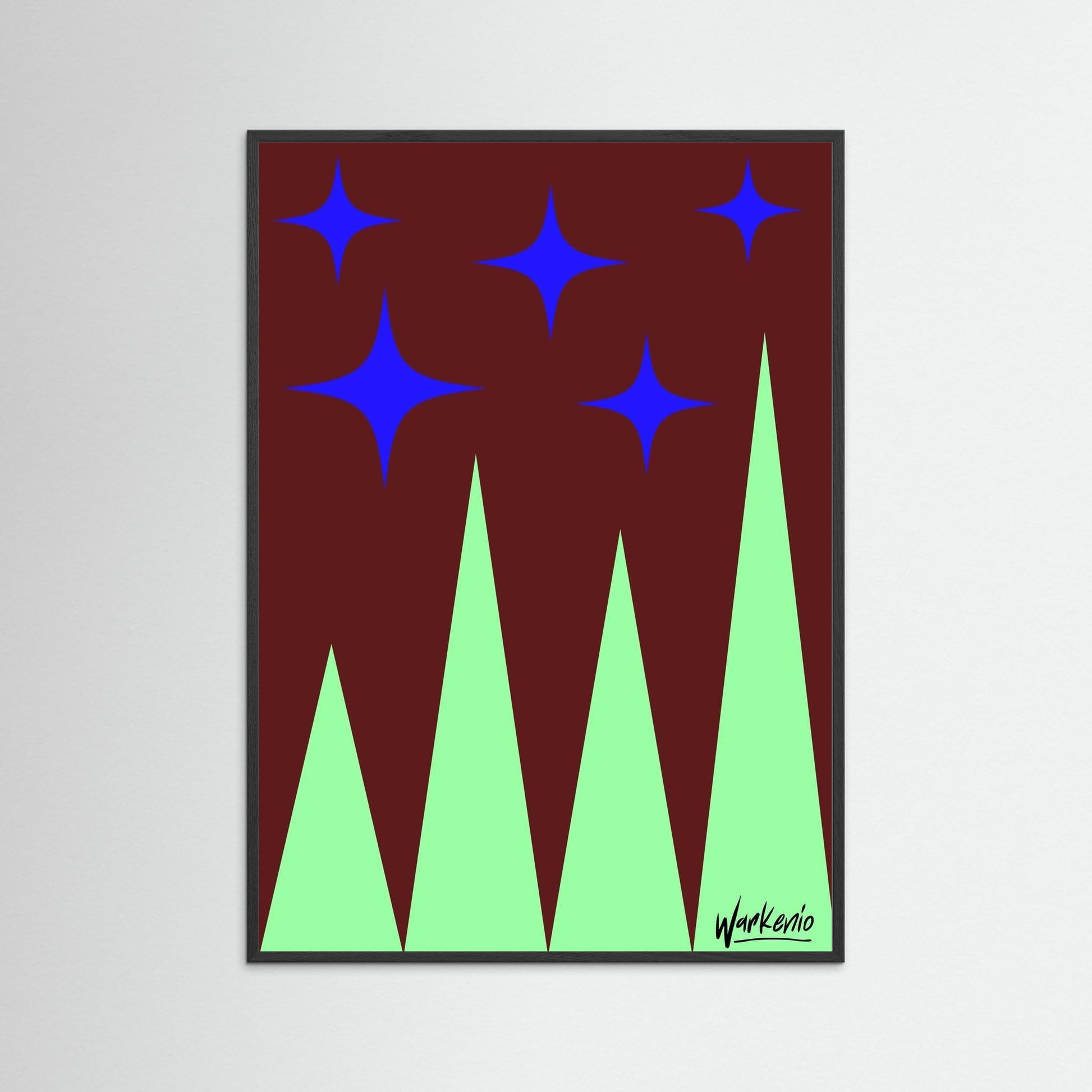 Mountains & stars 4