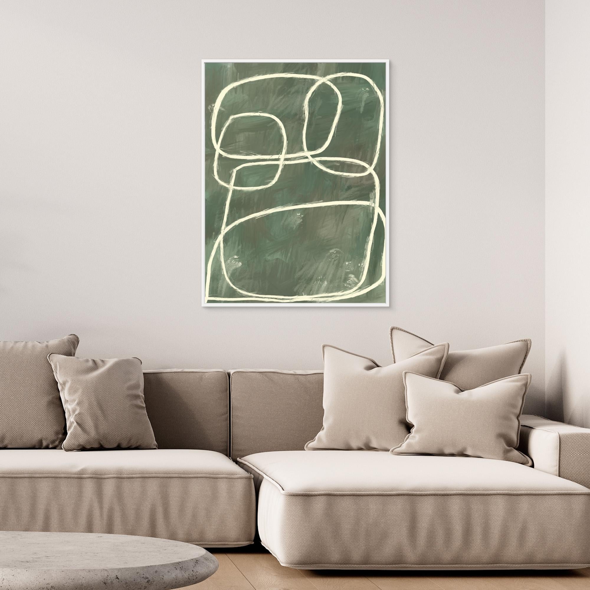 Green shapes