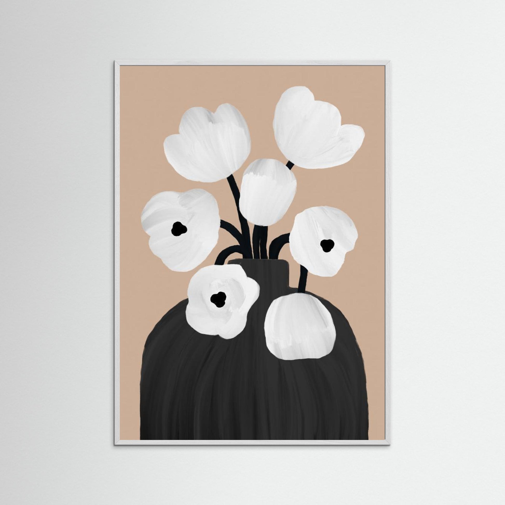 Black vase