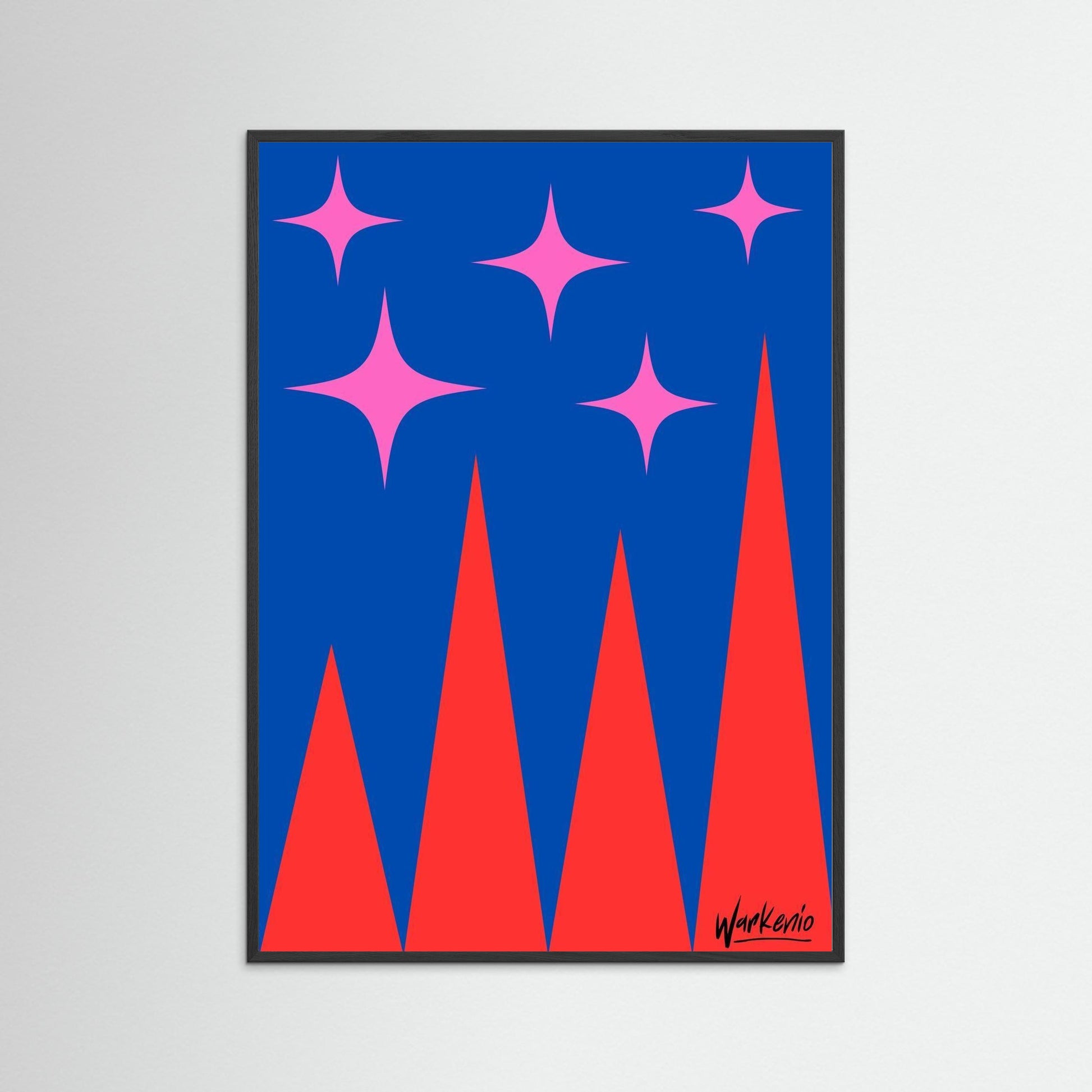 Mountains & stars 1
