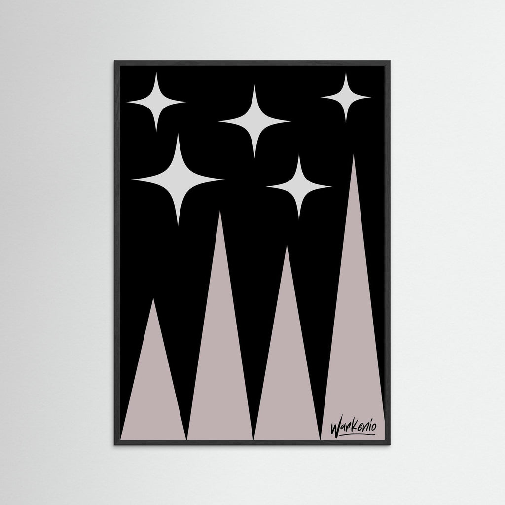 Mountains & stars 2
