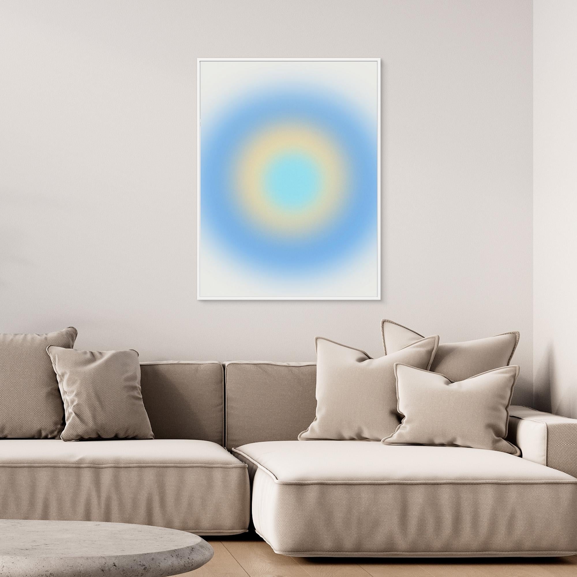 Blue aura