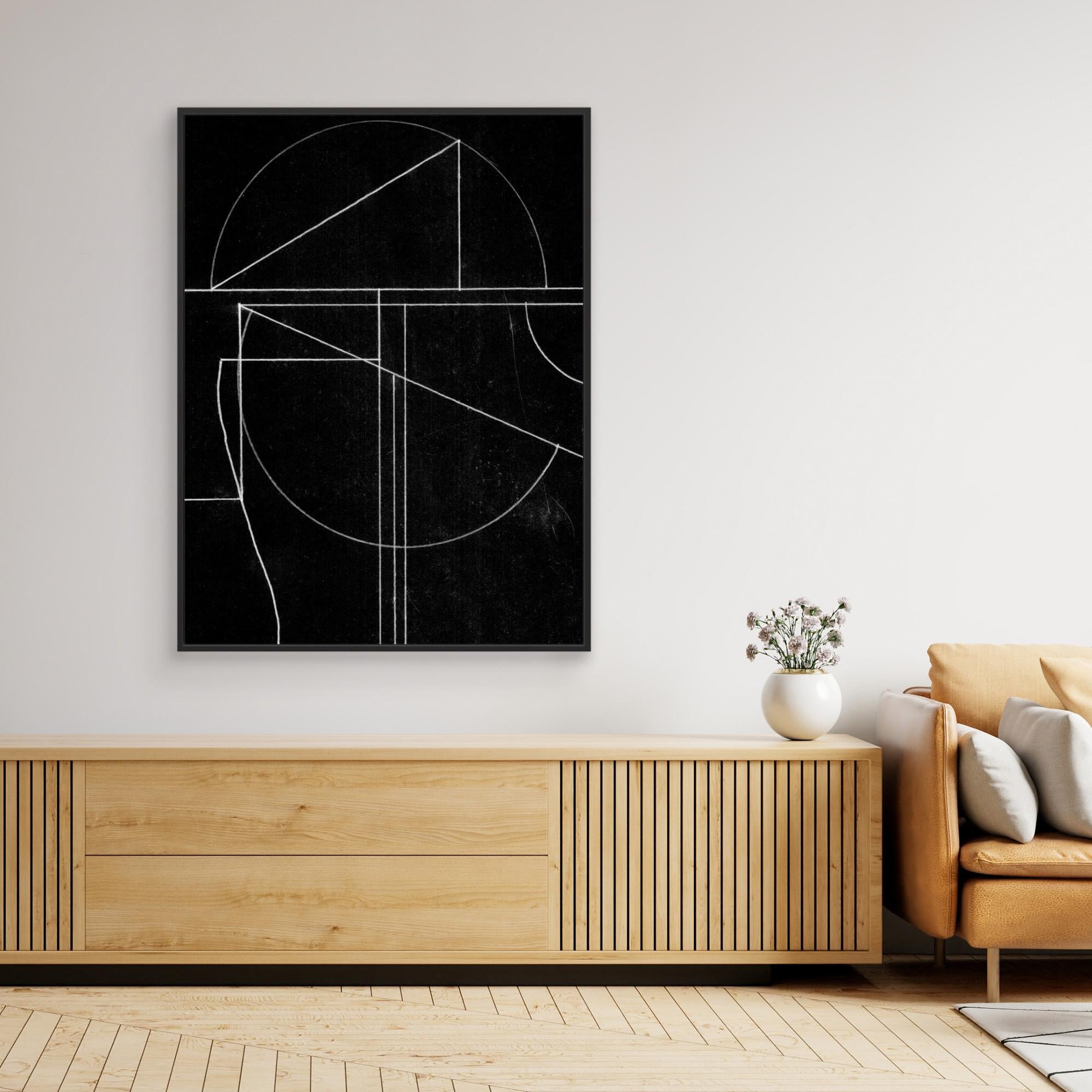 White shapes