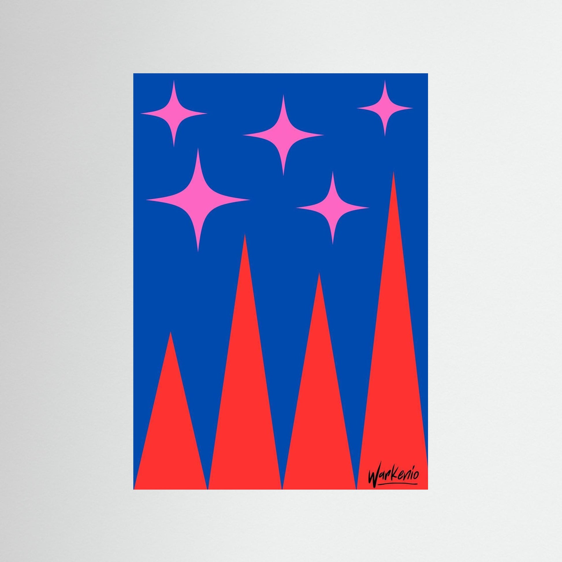 Mountains & stars 1