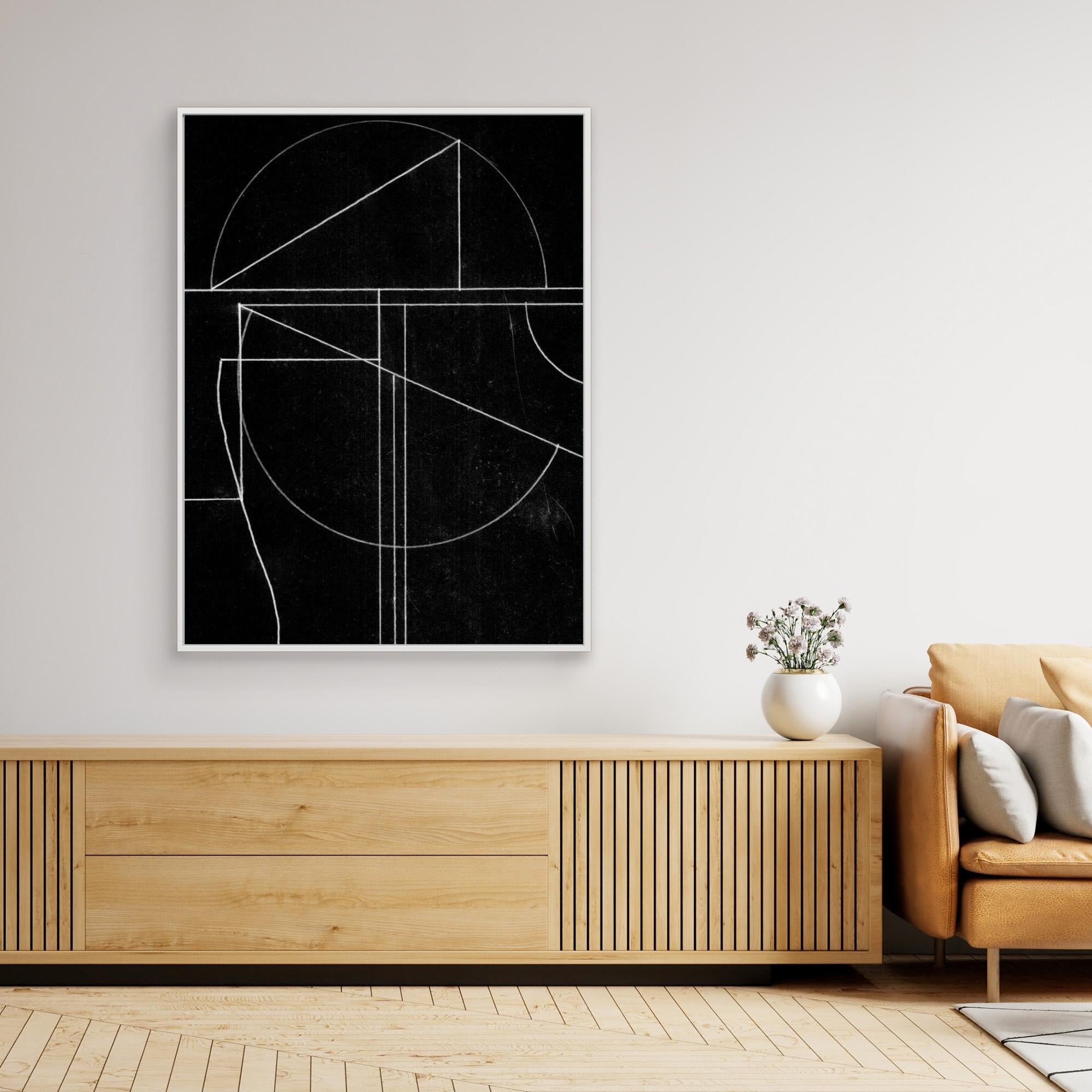 White shapes