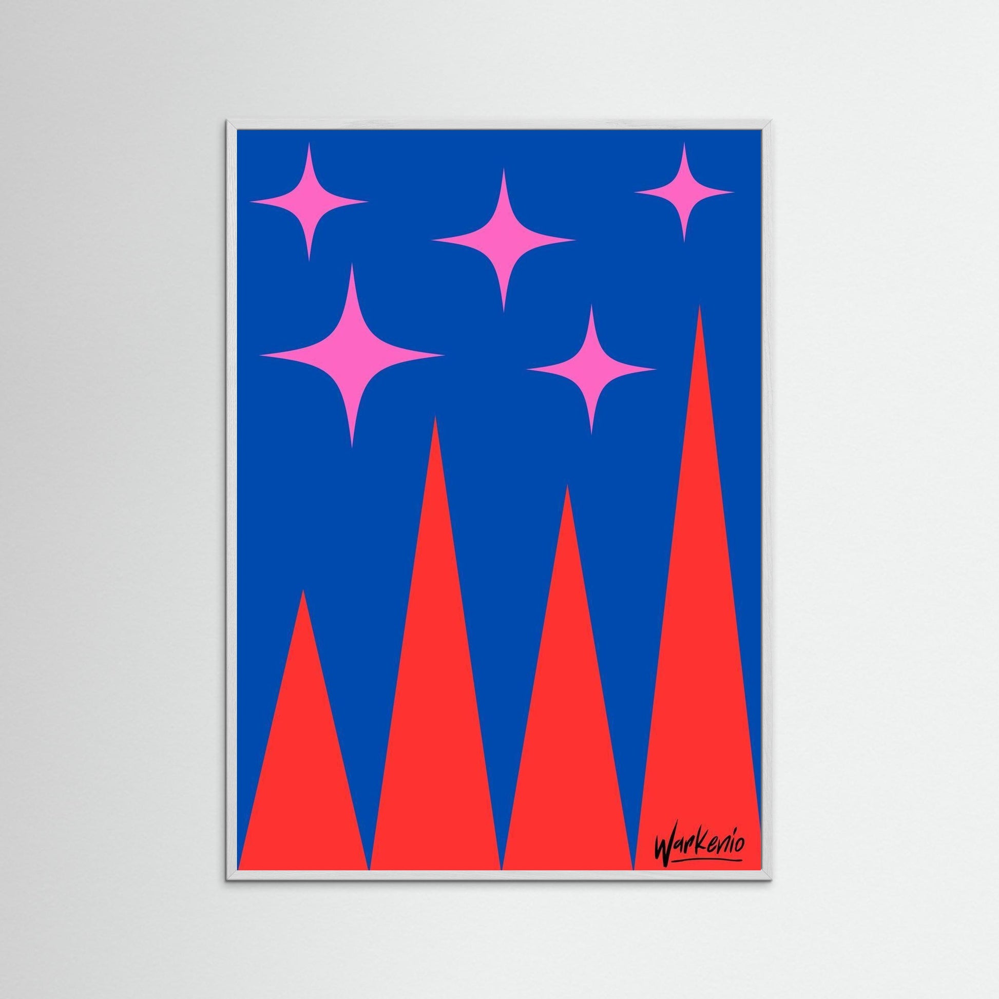 Mountains & stars 1
