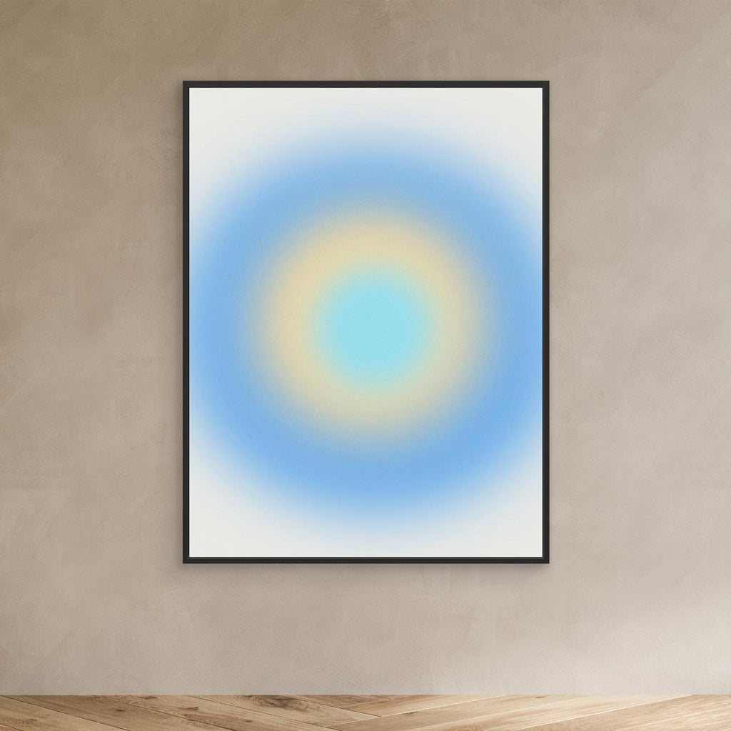 Blue aura