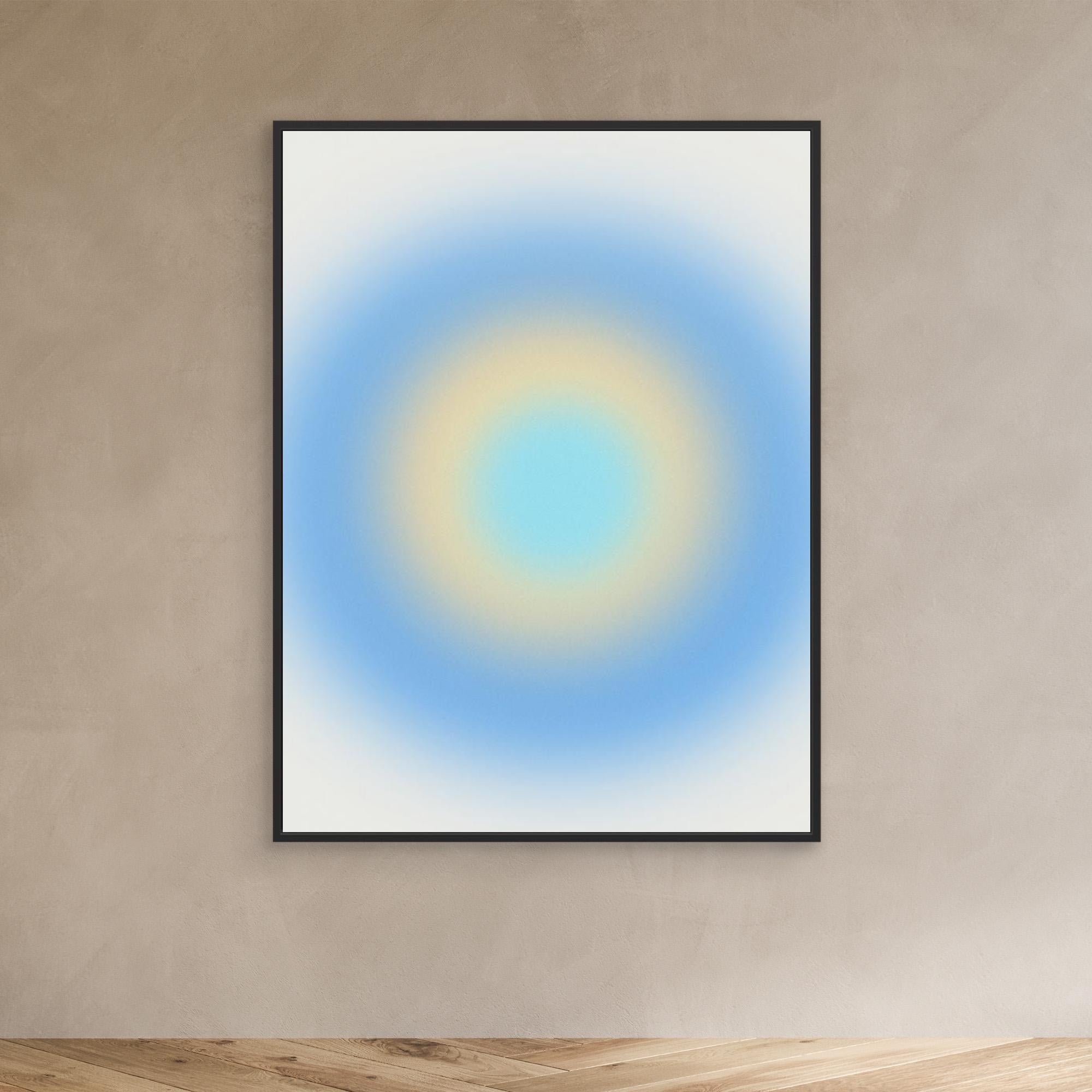 Blue aura