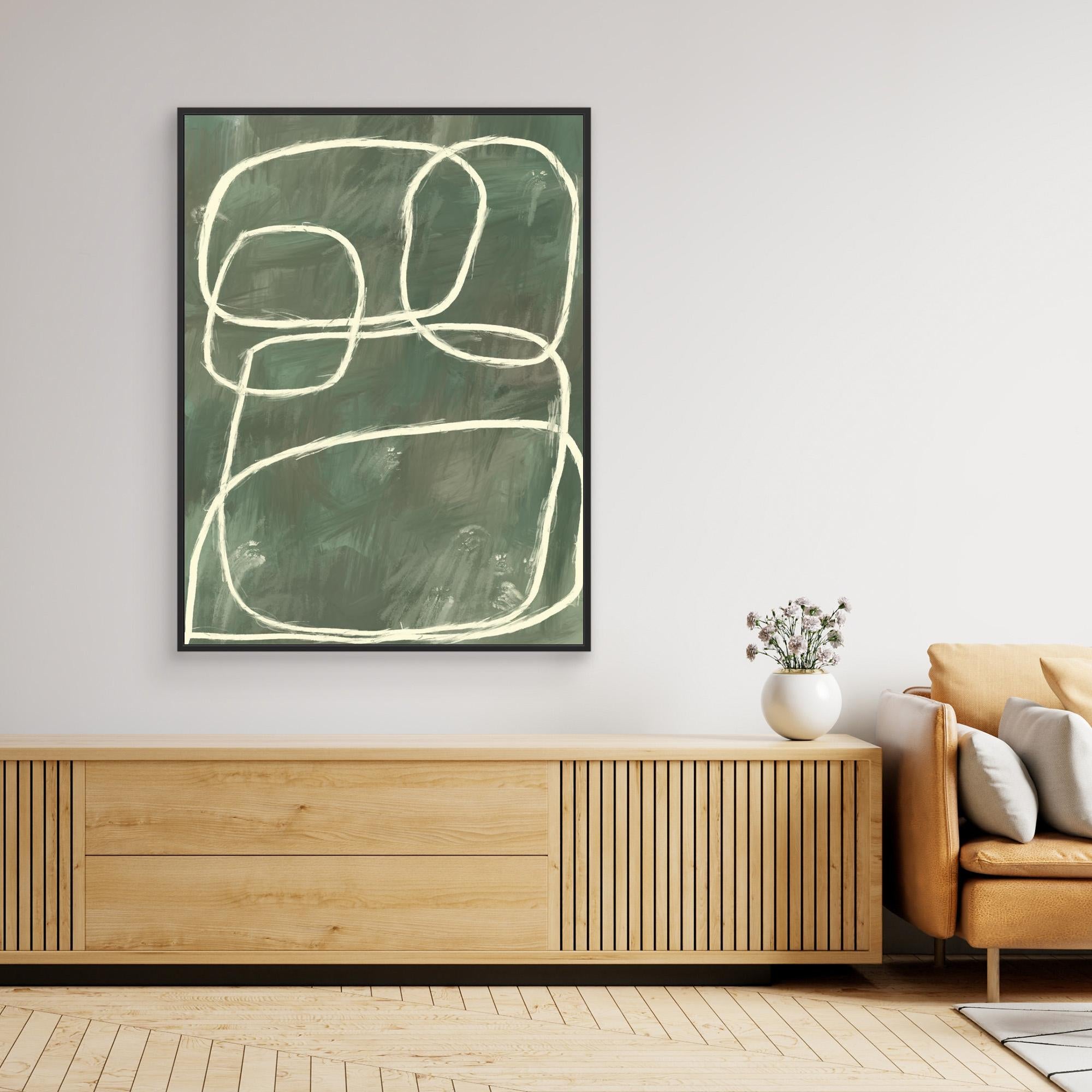 Green shapes