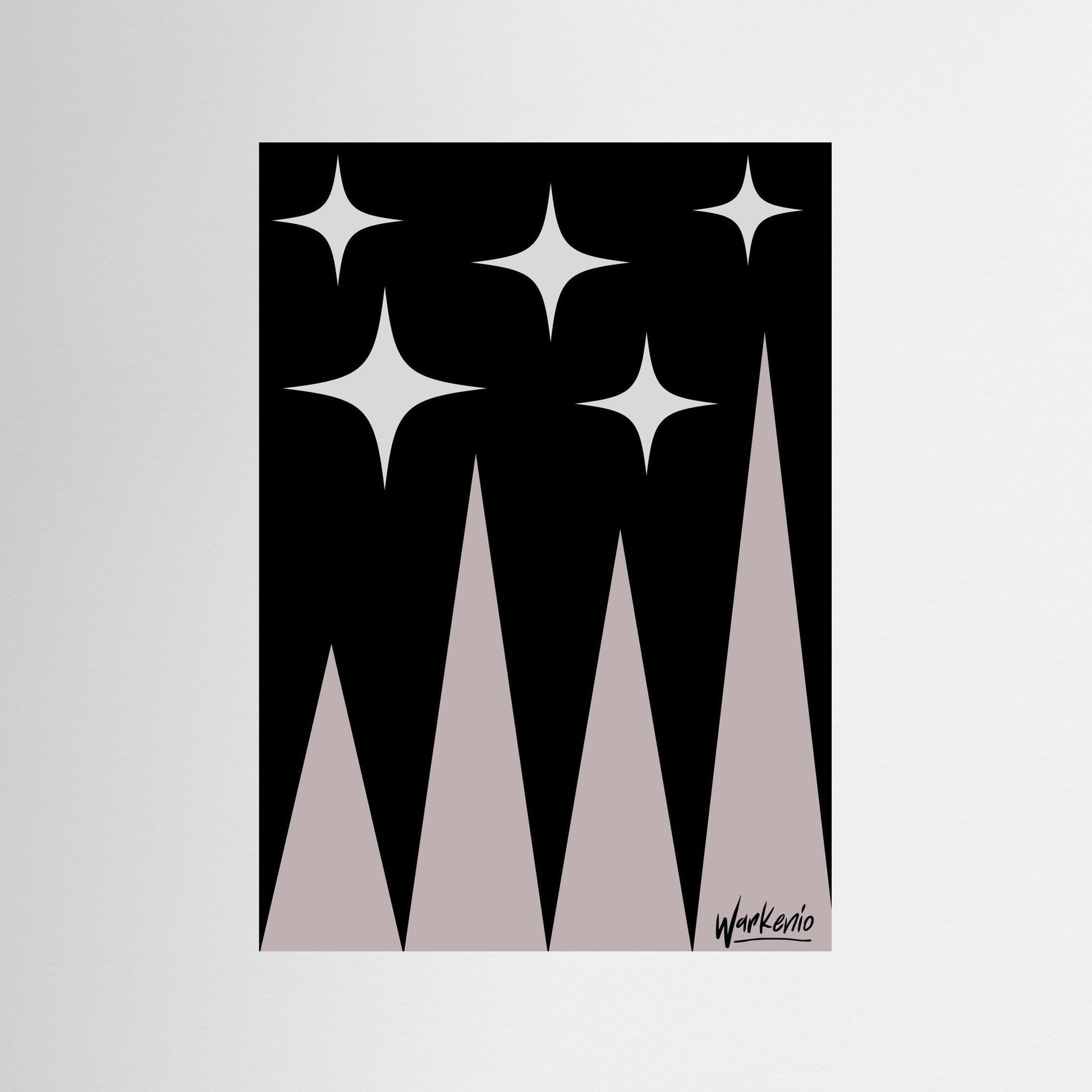 Mountains & stars 2