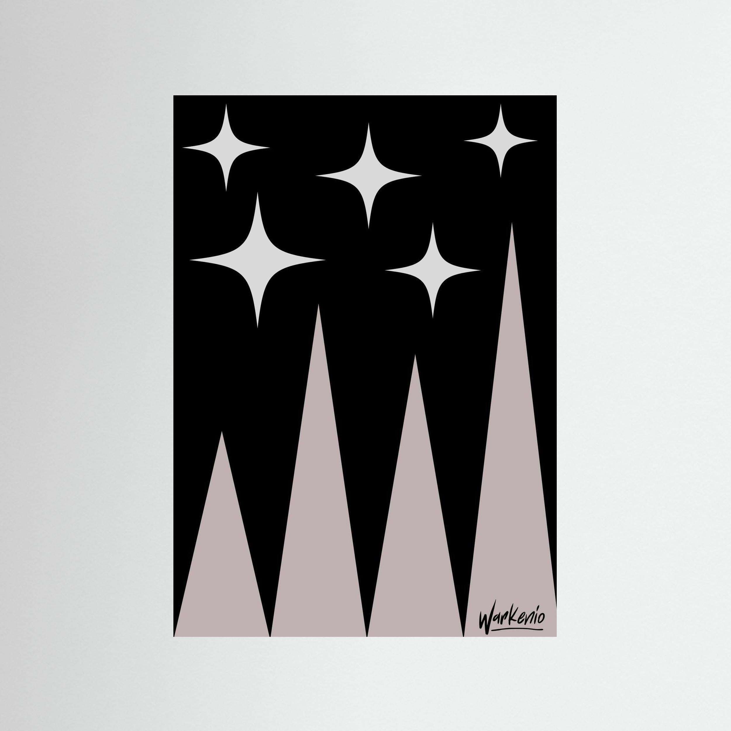 Mountains & stars 2