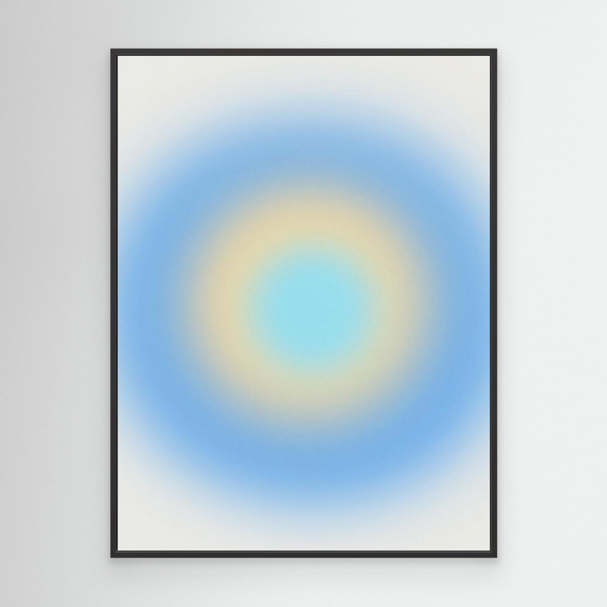 Blue aura