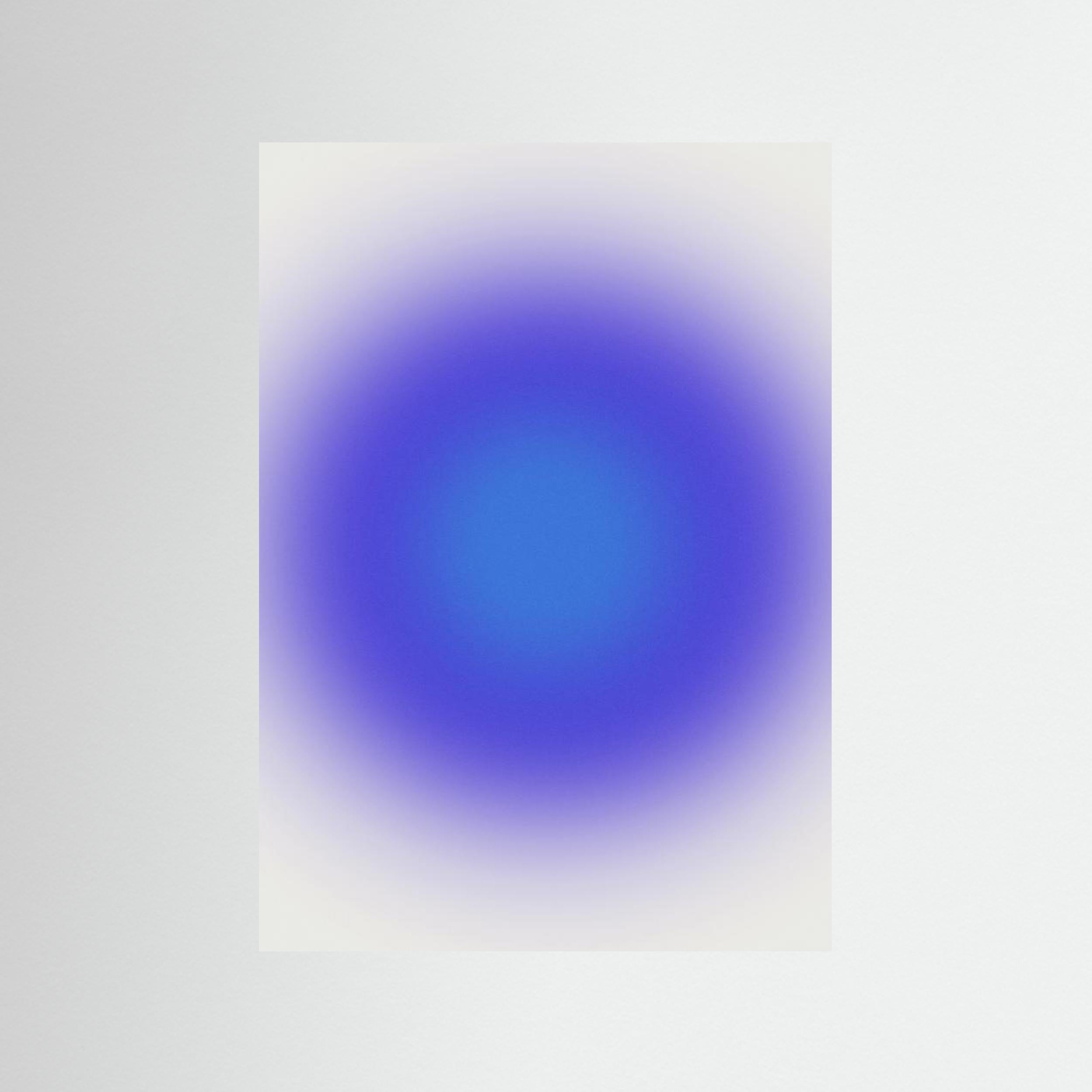 Blue aura